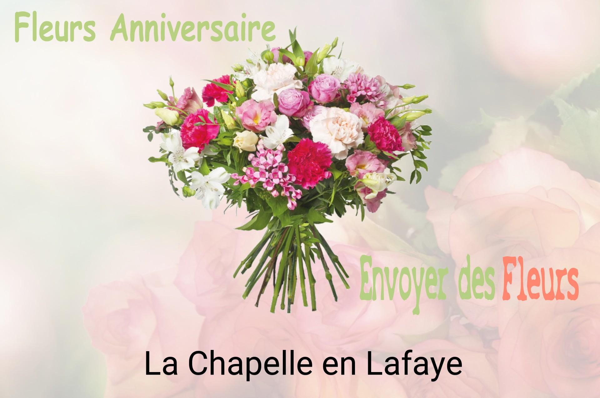 Bouquet de fleurs d’anniversaire livré à La Chapelle-en-Lafaye