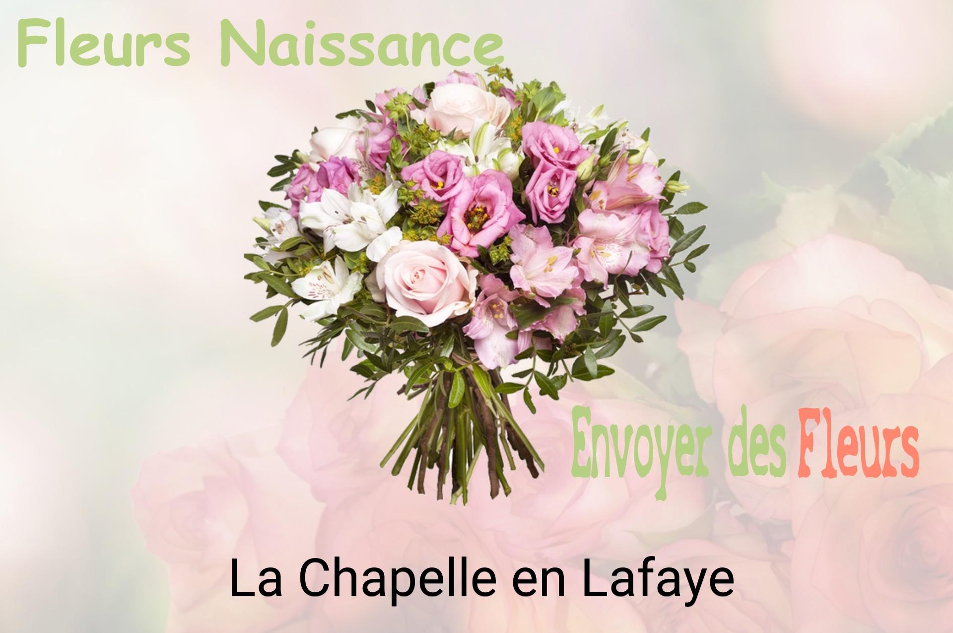 Bouquet de fleurs de naissance livré à La Chapelle-en-Lafaye
